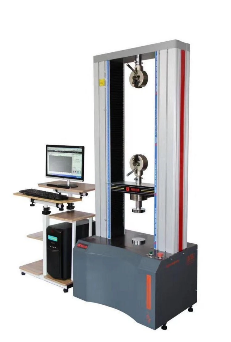 tensile testing machine for Titanium and White Blended Exhaust Wrap